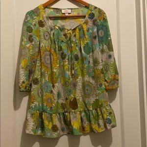 Liberty for Target Sunflower blouse